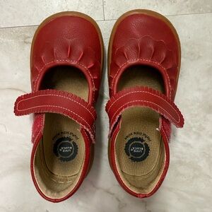 Livie & Luca Vibrant Red Dress Shoes for Kids